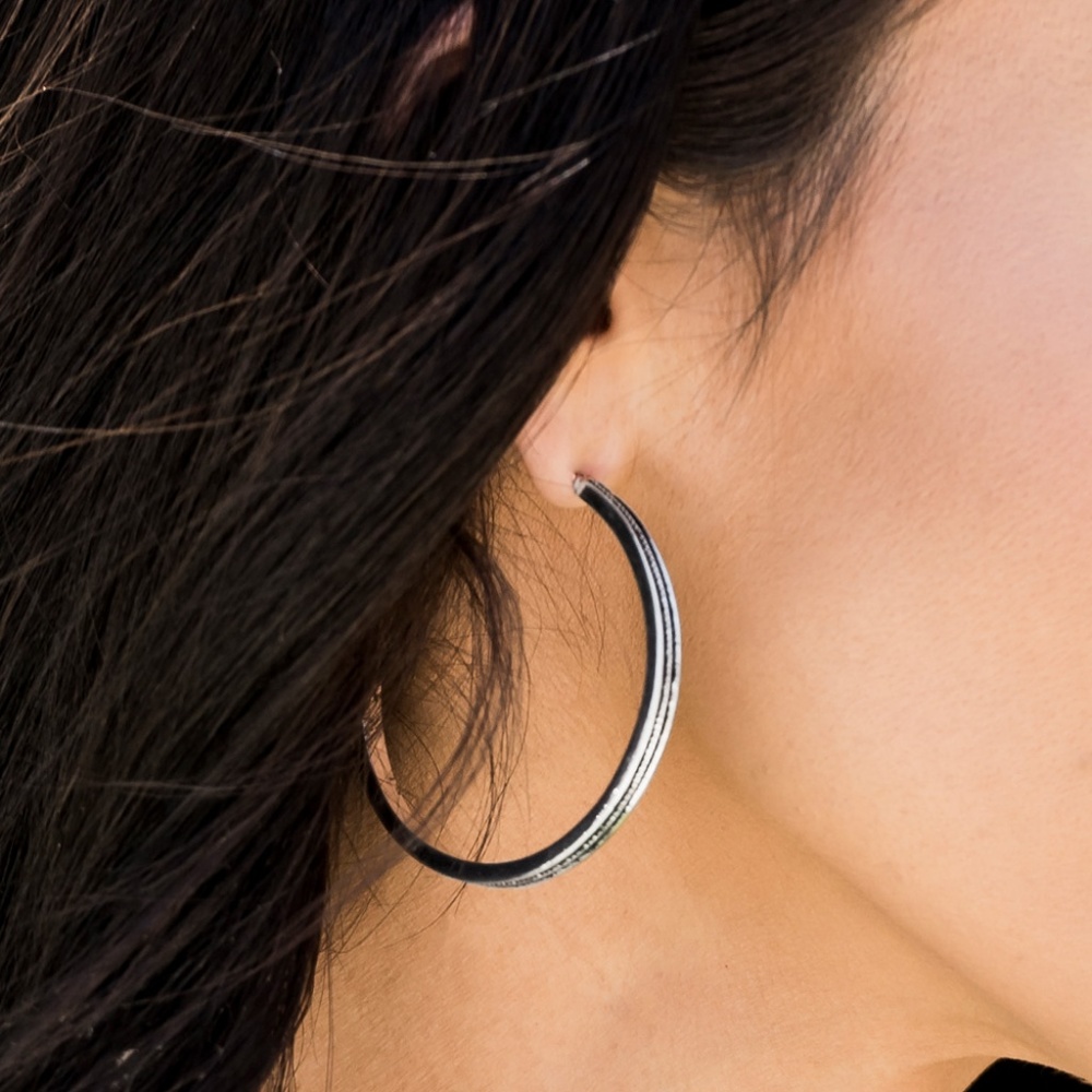 Santa Fe Hoop Earrings